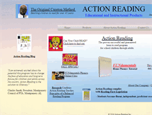 Tablet Screenshot of actionreading.com